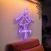 Ballet Neon Sign Custom, Name Dancer LED Light, Girls Room Decor