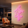 Ballet Neon Sign Custom, Name Dancer LED Light, Girls Room Decor