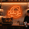 Bar Neon Sign Custom, Name Beer Mug LED Light, Home Bar Man Cave Wall Decor