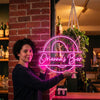 Bar Neon Sign Custom, Name Beer Mug LED Light, Home Bar Man Cave Wall Decor