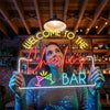 Bar Neon Sign Custom, Name Cocktail LED Light, Home Bar Lounge Wall Decor