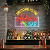 Bar Neon Sign Custom, Name Cocktail LED Light, Home Bar Lounge Wall Decor