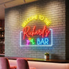 Bar Neon Sign Custom, Name Cocktail LED Light, Home Bar Lounge Wall Decor