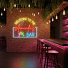 Bar Neon Sign Custom, Name Cocktail LED Light, Home Bar Lounge Wall Decor