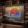 Bar Neon Sign Custom, Name Cocktail LED Light, Home Bar Lounge Wall Decor