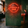 Bar Neon Sign Custom, Name LED Light, Home Bar Man Cave Wall Decor Gift