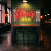 Bar Neon Sign Custom, Name Script LED Light, Home Bar Man Cave Wall Decor