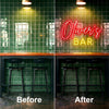 Bar Neon Sign Custom, Name Script LED Light, Home Bar Man Cave Wall Decor