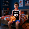 Basketball Jersey Neon Sign Custom, Name Number LED Light, Boys Room Wall Decor