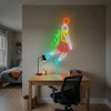 Basketball Neon Sign Custom, Dunk Player LED Light, Boys Room Wall Sports Decor
