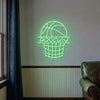 Basketball Neon Sign Custom, Name Hoop LED Light, Boys Room Wall Decor