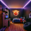 Basketball Neon Sign with Name, Custom Ball LED Light, Kids Bedroom Wall Decor