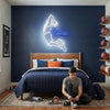 Basketball Neon Sign with Name, Dunk Player LED Light, Boys Room Wall Decor