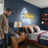 Basketball Neon Sign with Name, Dunk Player LED Light, Boys Room Wall Decor