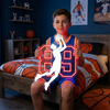 Basketball Neon Sign with Name Number, Player LED Light, Boys Room Wall Decor