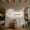 Beauty Salon Neon Sign Custom, Name LED Light, Hair Salon Storefront Wall Decor
