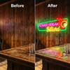 Billiard Neon Sign Custom, Cue Master Pool Table LED Light, Game Room Decor