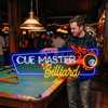 Billiard Neon Sign Custom, Cue Master Pool Table LED Light, Game Room Decor