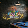 Billiard Neon Sign Custom, Name Pool Balls LED Light, Game Room Decor