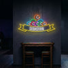 Billiard Neon Sign Custom, Name Pool Balls LED Light, Game Room Decor