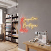 Boutique Neon Sign Custom, Dress Form LED Light, Sewing Shop Decor