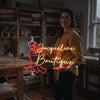Boutique Neon Sign Custom, Dress Form LED Light, Sewing Shop Decor