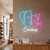 Cat Neon Sign Custom, Name Kitty LED Light, Kids Room Wall Decor