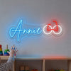 Cherry Neon Sign Custom, Name Fruit LED Light, Girls Room Wall Decor