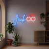 Cherry Neon Sign Custom, Name Fruit LED Light, Girls Room Wall Decor