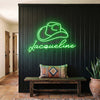 Cowboy Hat Neon Sign Custom, Name Western LED Light, Room Wall Decor
