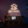 Cowboy Neon Sign Custom, Name Bandana LED Light, Western Room Decor