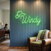 Cowboy Neon Sign Custom, Name Bandana LED Light, Western Room Decor