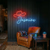 Cowboy Neon Sign Custom, Name Hat LED Light, Western Room Decor
