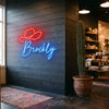 Cowboy Neon Sign Custom, Name Hat LED Light, Western Room Decor