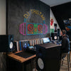 DJ Neon Sign Custom, Name Headphone LED Light, DJ Booth Studio Wall Decor