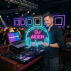 DJ Neon Sign Personalized, Name Headphone LED Light, DJ Booth Studio Decor