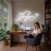 Dolphin Neon Sign Custom, Name Ocean LED Light, Kids Room Wall Decor