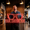 Eyeglasses Neon Sign Custom, Text Glasses LED Light, Optical Shop Decor