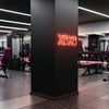 Fitness Gym Neon Sign - Custom X Kettlebell Red