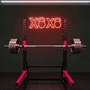 Fitness Gym Neon Sign - Custom X Kettlebell Red