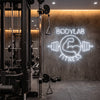 Fitness Neon Sign Custom, Name Barbell LED Light, Gym Wall Decor