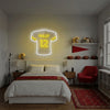 Football Jersey Neon Sign Custom, Name Number LED Light, Boys Room Wall Decor