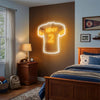 Football Jersey Neon Sign Custom, Name Number LED Light, Boys Room Wall Decor