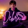 Football Neon Sign Custom, Name Ball LED Light, Boys Room Wall Decor