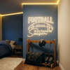 Football Neon Sign Custom, Season LED Light, Man Cave Game Room Wall Decor