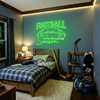 Football Neon Sign Custom, Season LED Light, Man Cave Game Room Wall Decor