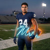 Football Neon Sign with Name, Ball LED Light, Boys Room Wall Sports Decor