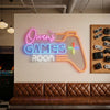 Game Room Neon Sign Custom, Controller LED Light, Gaming Setup Wall Decor