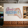 Game Room Neon Sign Custom, Controller LED Light, Gaming Setup Wall Decor