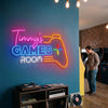 Game Room Neon Sign Custom, Controller LED Light, Gaming Setup Wall Decor